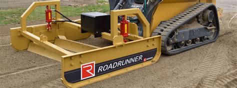 roadrunner skid steer attachment|grading attachment skid steer loader.